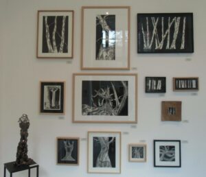 Dentelles d'arbres - sculpture Michel Oger