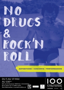 affiche no druges and rock 'n' roll