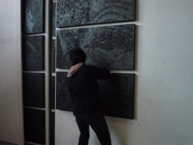 Montage sur chassis du sans abri - 2009