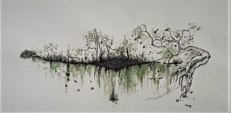 Paysage sensible 76x56cm 2022