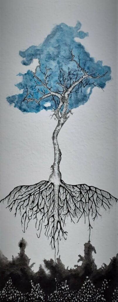 Blue Velvet 42x16cm 2021