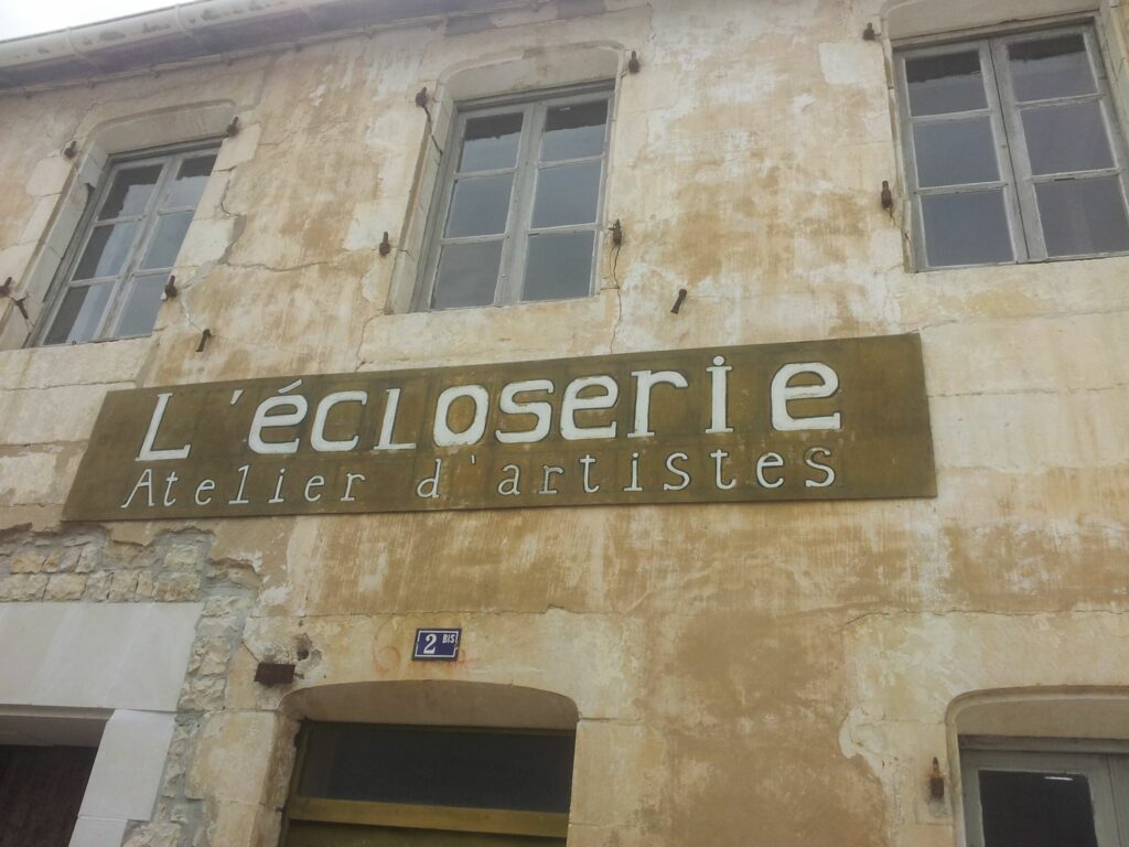 Résidence à l'Ecloserie 2017