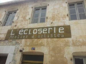 Résidence à l'Ecloserie 2017