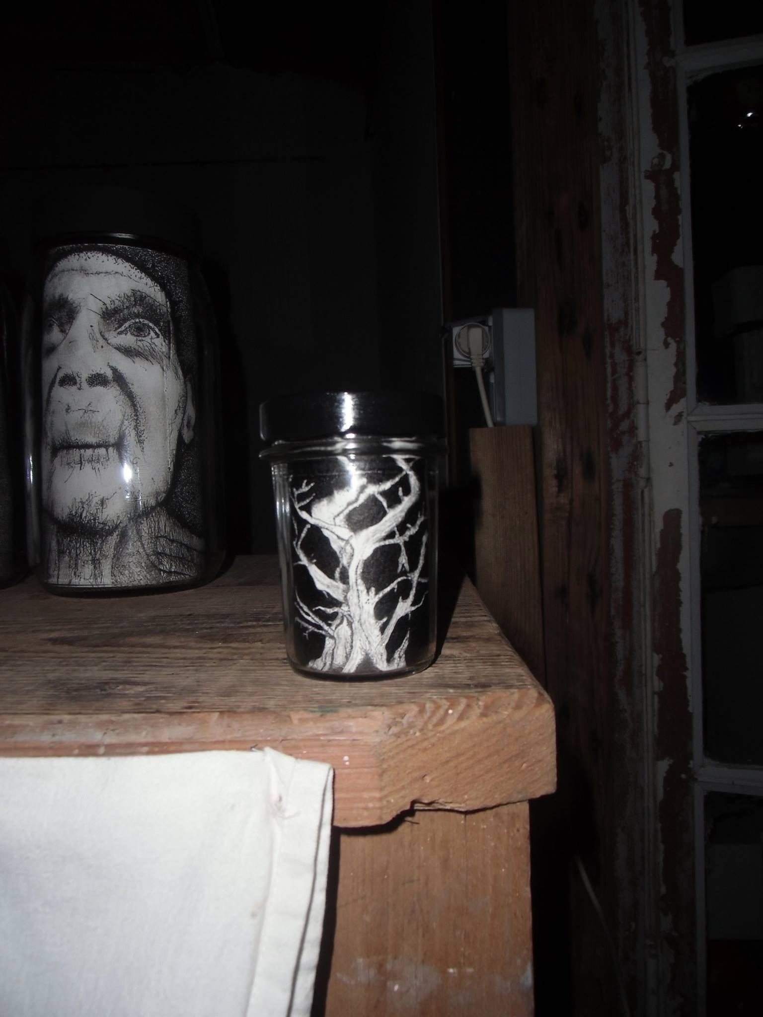 les laisser trace en bocal